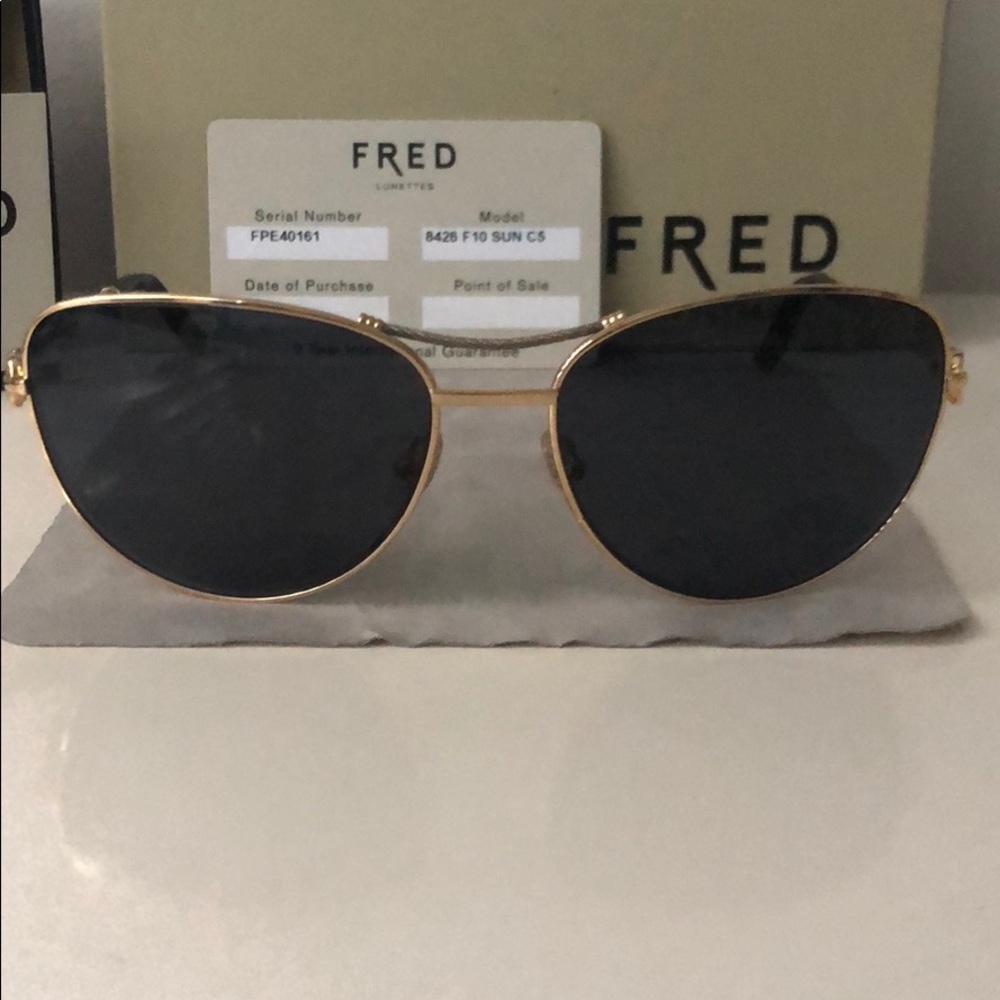 Fred Aviator Sunglasses - never worn